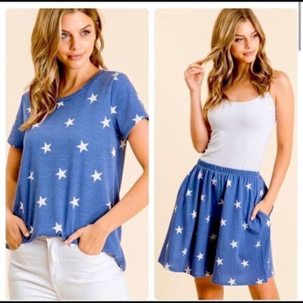 Set‎ of top and shorts